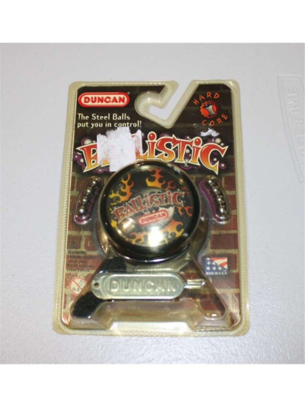 NEW Duncan Ballistic YoYo Yo-Yo The Steel Balls Put You In Control Hard Core